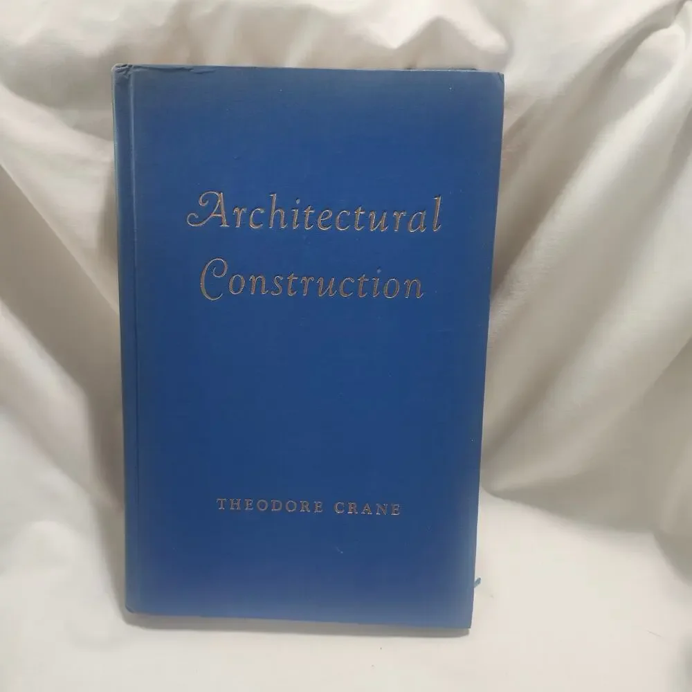 4 Vintage Architecture Books American Building Architectural Construction SH
